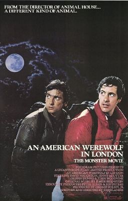 An American Werewolf in London film poster