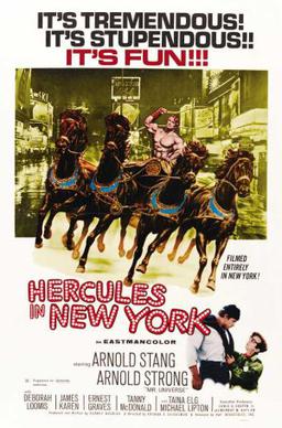 Hercules in New York film poster